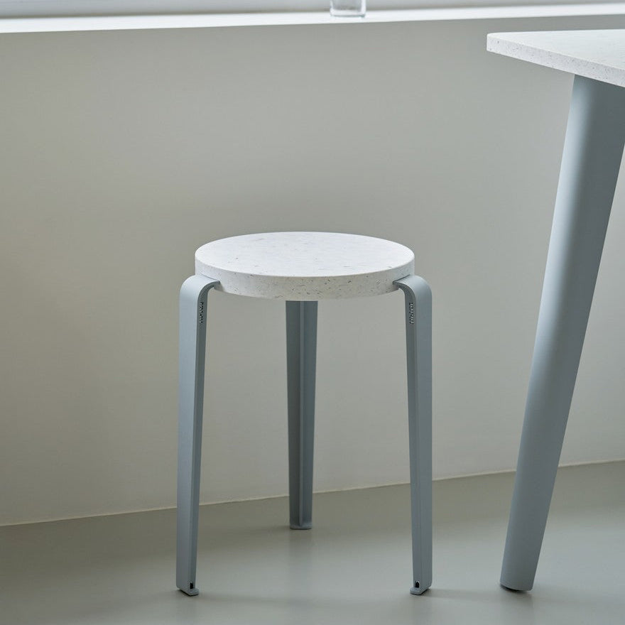 Tabouret LOU - plastique recyclé - 45cm