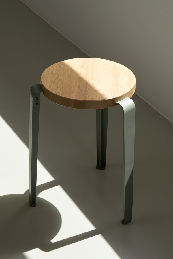 Tabouret LOU - chêne éco certifié - 45cm