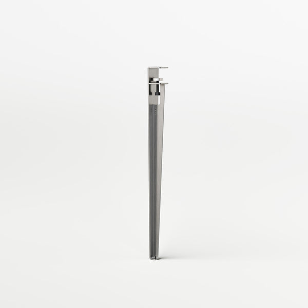 Pied de table à manger en acier inoxydable - 75cm - Édition CORE