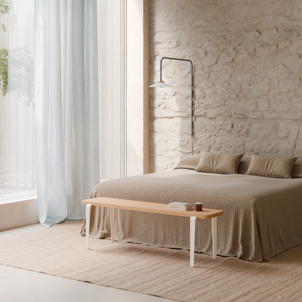 Banc LOU - chêne éco certifié - 90 et 140cm