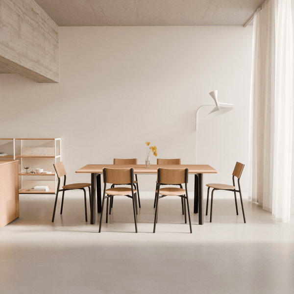 NEW MODERN dining table – eco-certified wood – 190x95cm