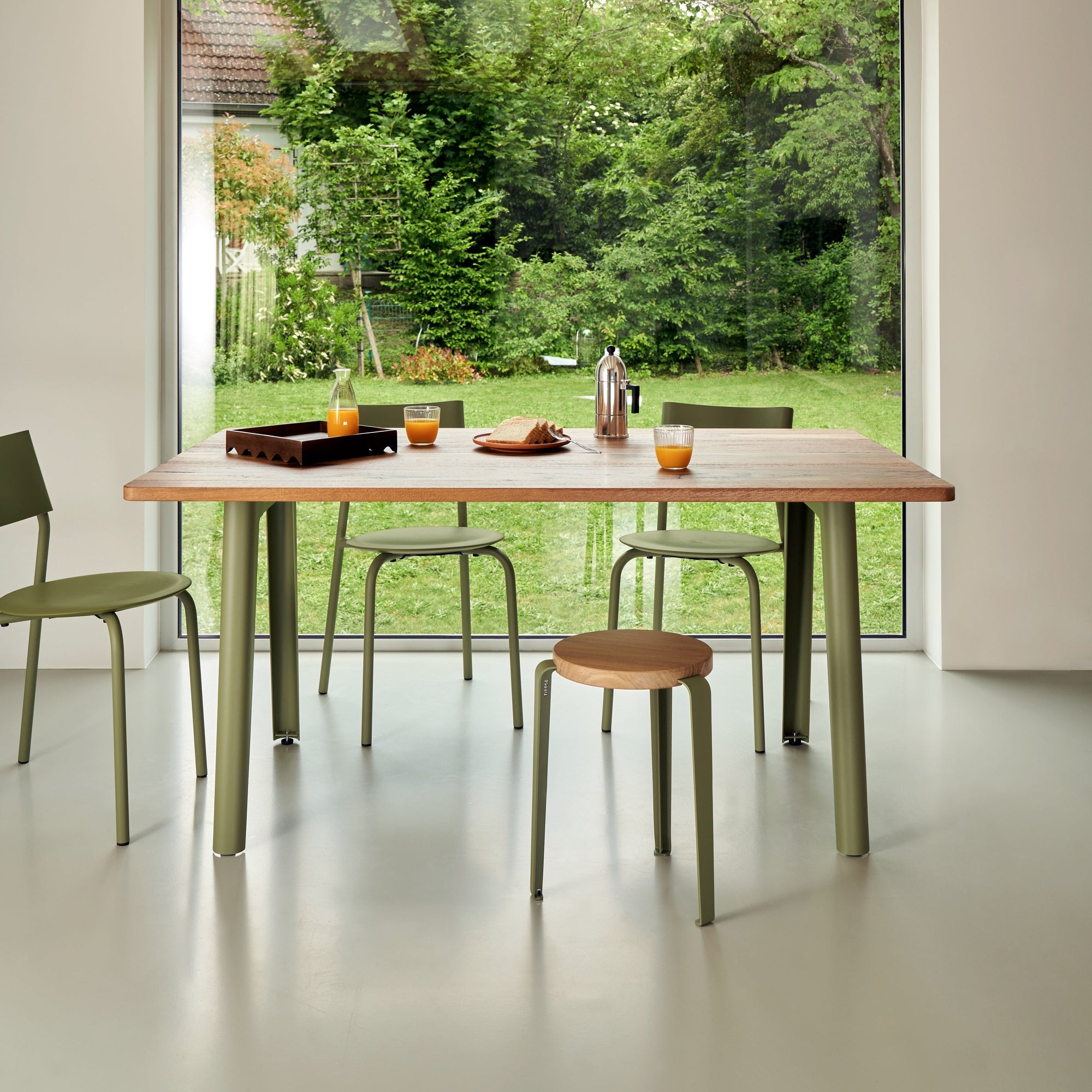 NEW MODERN dining table – eco-certified wood – 190x95cm