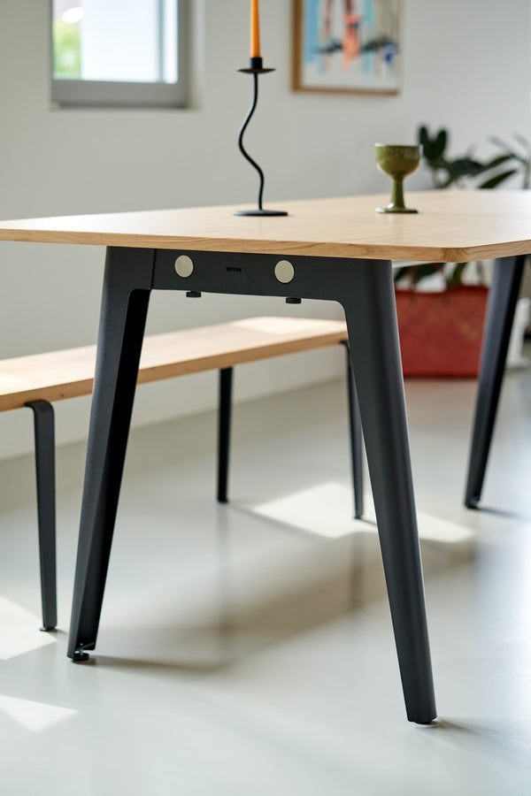 NEW MODERN dining table – eco-certified wood – 190x95cm