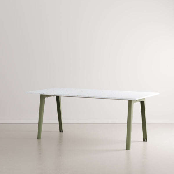 NEW MODERN dining table – recycled plastic – 190x95cm 