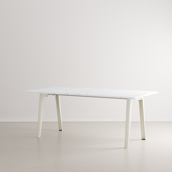 NEW MODERN dining table – recycled plastic – 190x95cm 