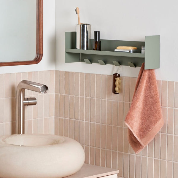 PLI Slim steel wall-mounted coat rack - 30cm - 45cm - 60cm