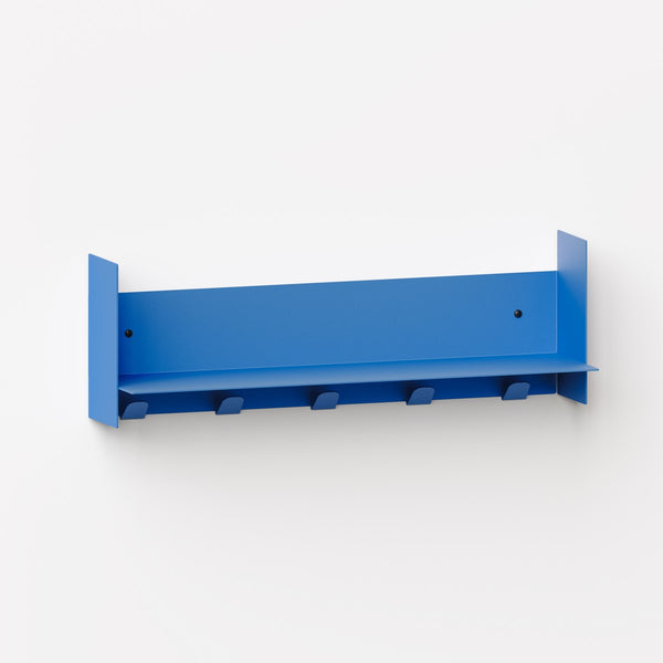 PLI Slim steel wall-mounted shelf - 30 to 60cm