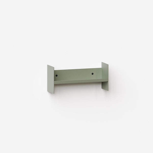 PLI Slim steel wall-mounted shelf - 30 to 60cm