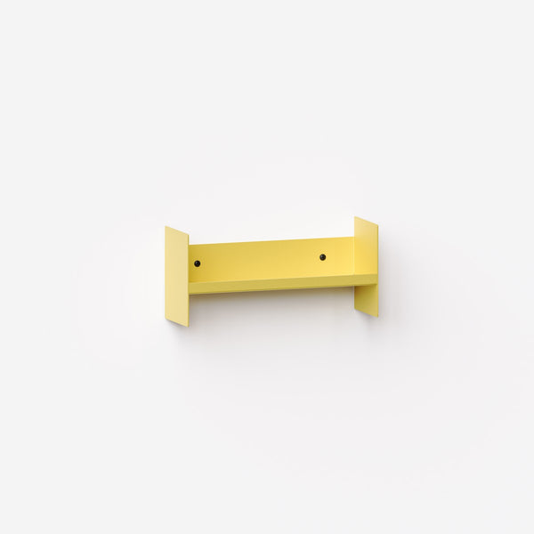 PLI Slim steel wall-mounted shelf - 30 to 60cm