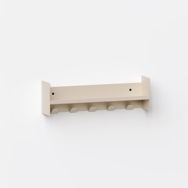 PLI Slim steel wall-mounted coat rack - 30cm - 45cm - 60cm