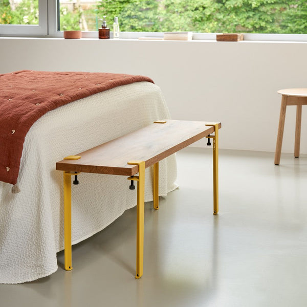 Tiptoe bench - reclaimed wood