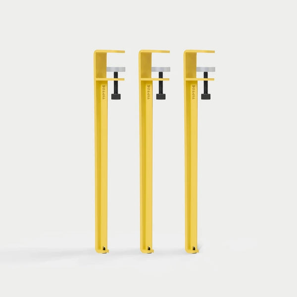 Lot de 3 ou 4 pieds de table - 43cm