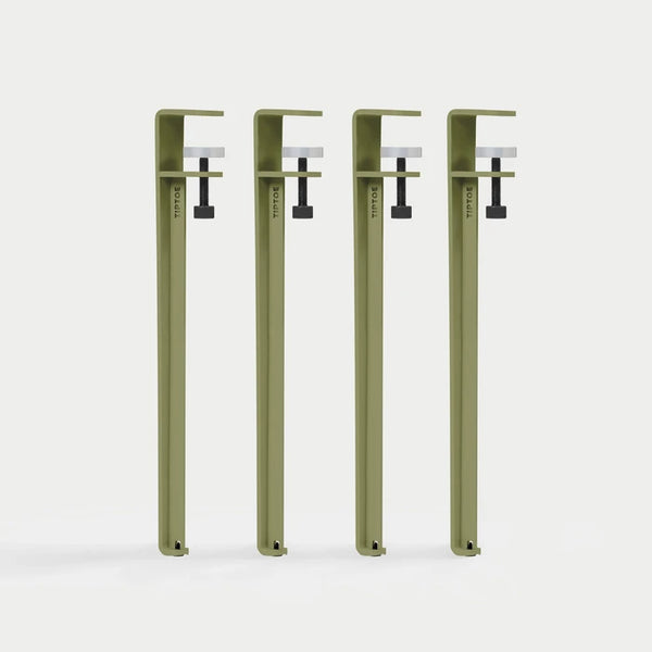 Lot de 3 ou 4 pieds de table - 43cm