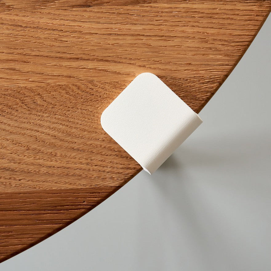 Table basse ronde TIPTOE- bois ancien recyclé