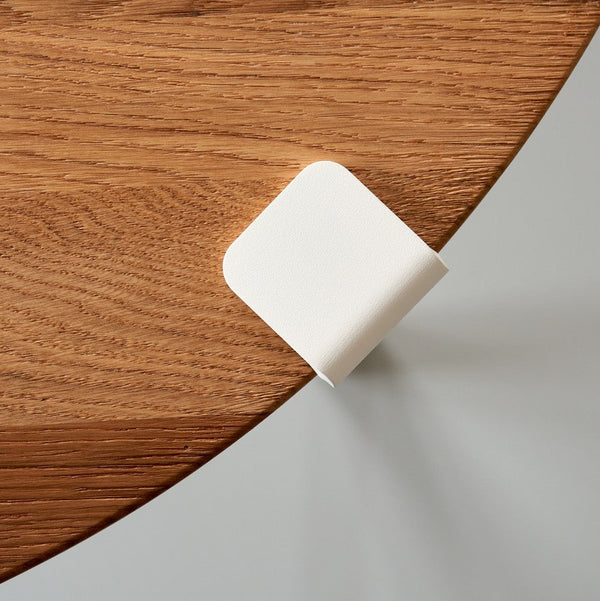 Table basse ronde TIPTOE- bois ancien recyclé