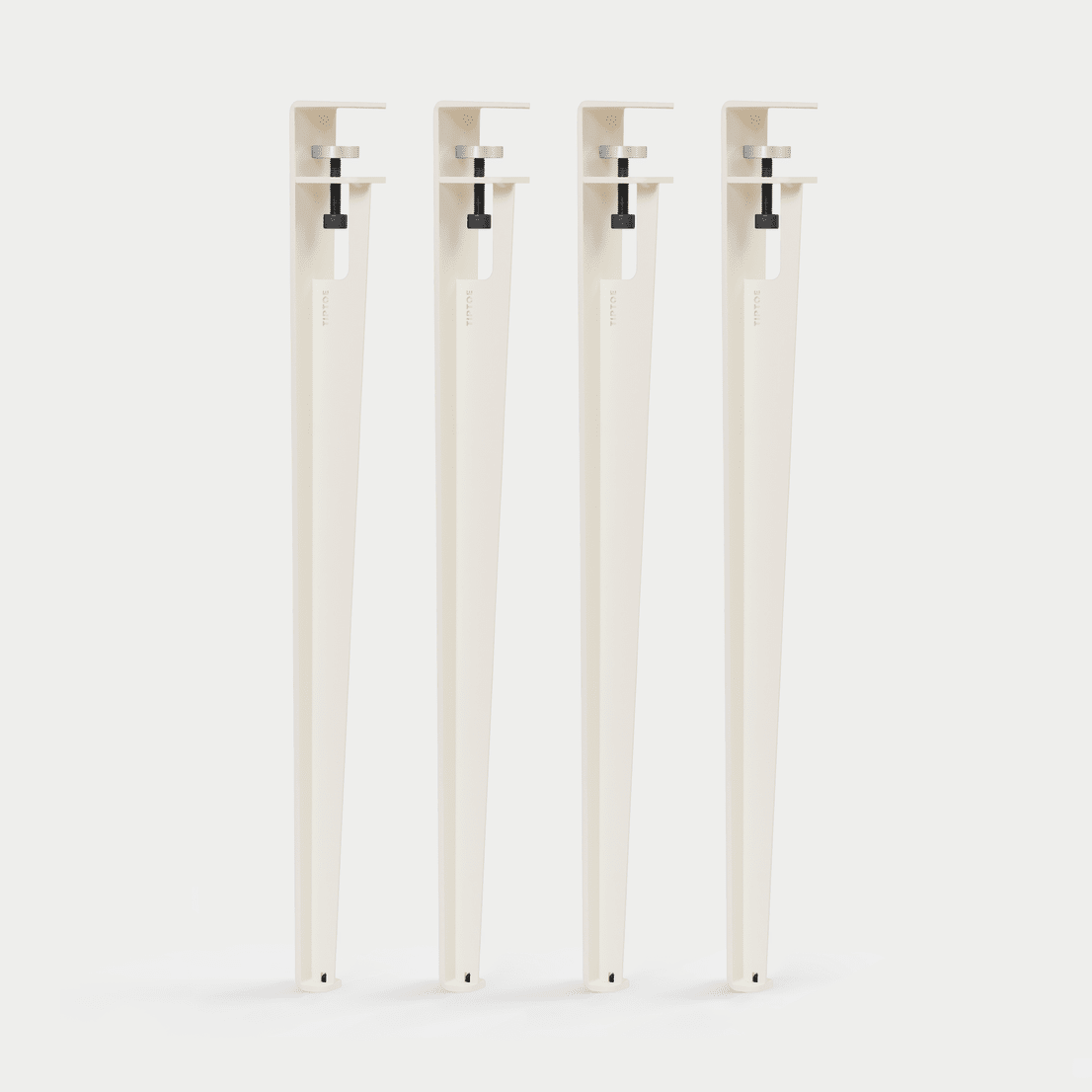 Lot de 4 pieds de table – 75cm