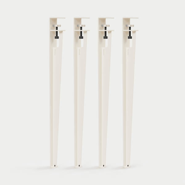 Lot de 4 pieds de table – 75cm