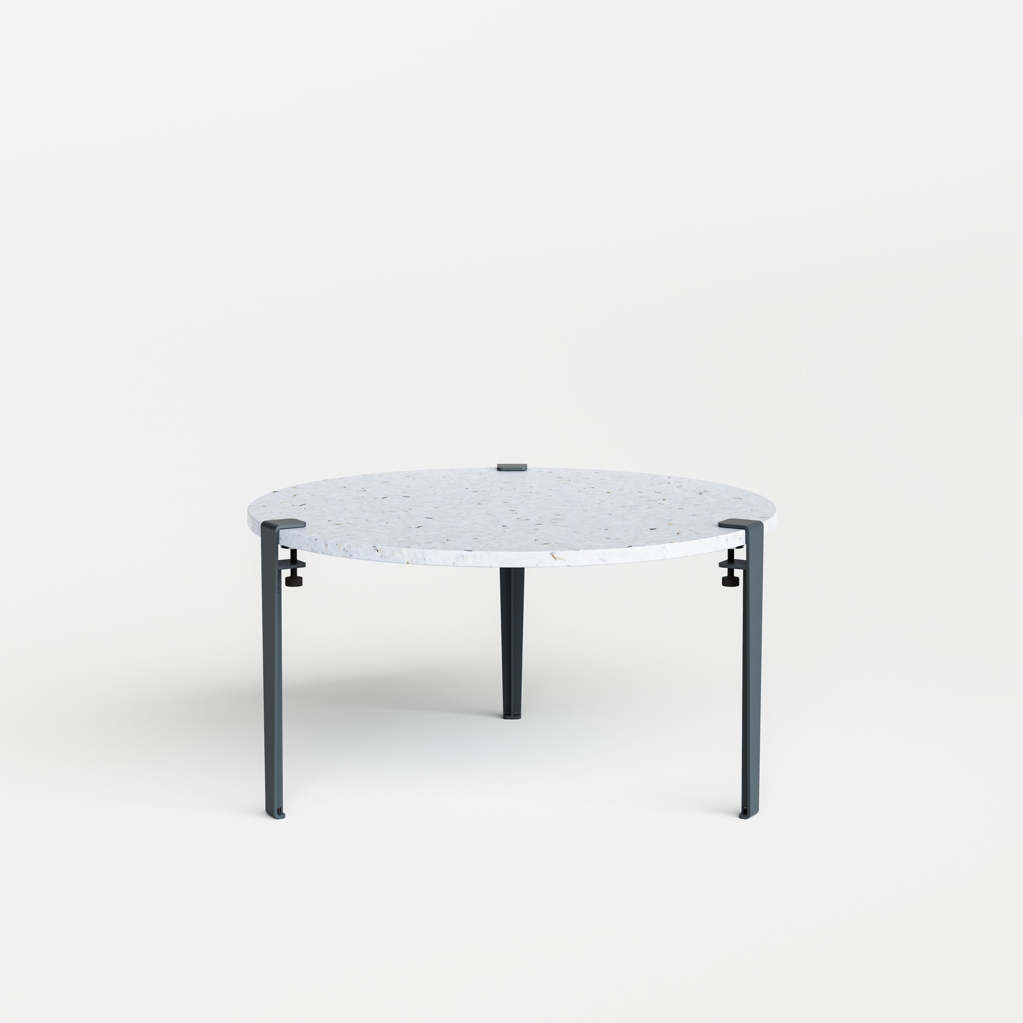 Table basse ronde TIPTOE - plastique recyclé