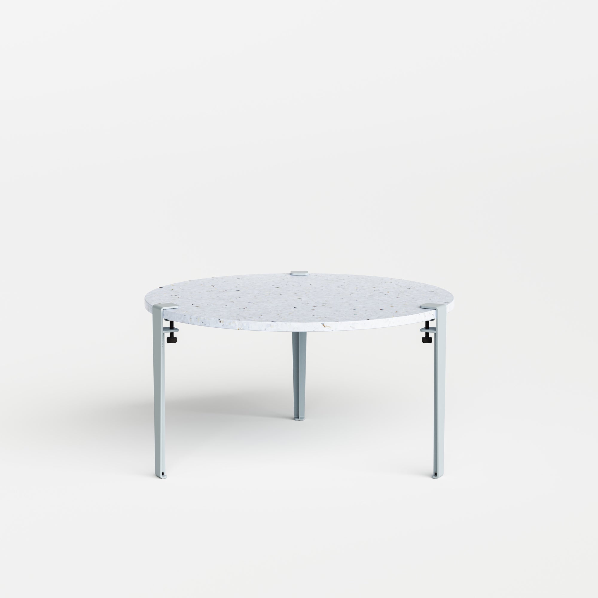 Table basse ronde TIPTOE - plastique recyclé