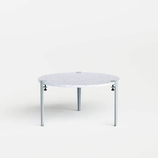Table basse ronde TIPTOE - plastique recyclé