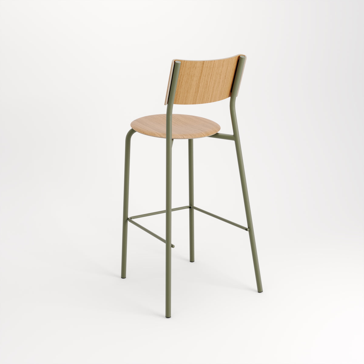 SSD Chair – Counter or Bar Height – Eco-Certified Oak