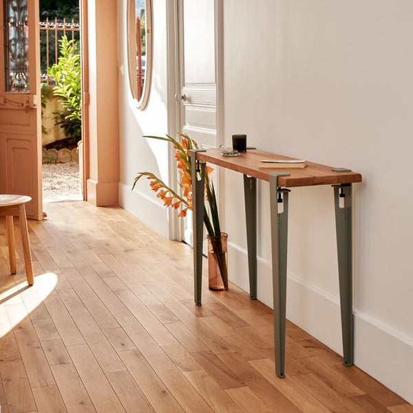 Tiptoe console – reclaimed wood - 120 x 30cm