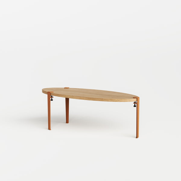 TIPTOE SURF coffee table - solid oak 