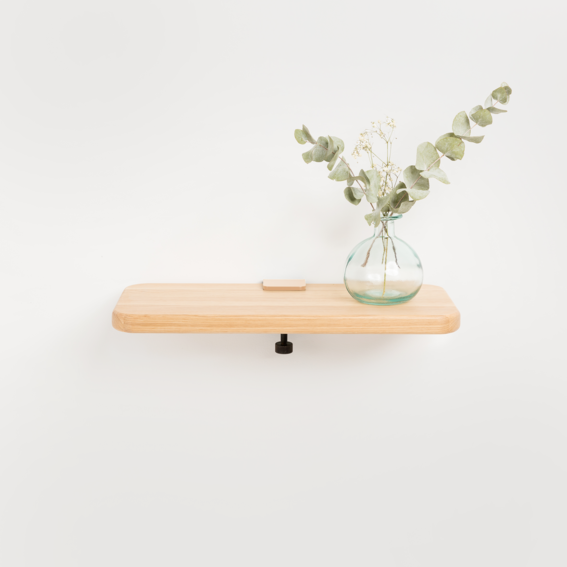 TIPTOE x HEJU - wall bedside table - solid oak
