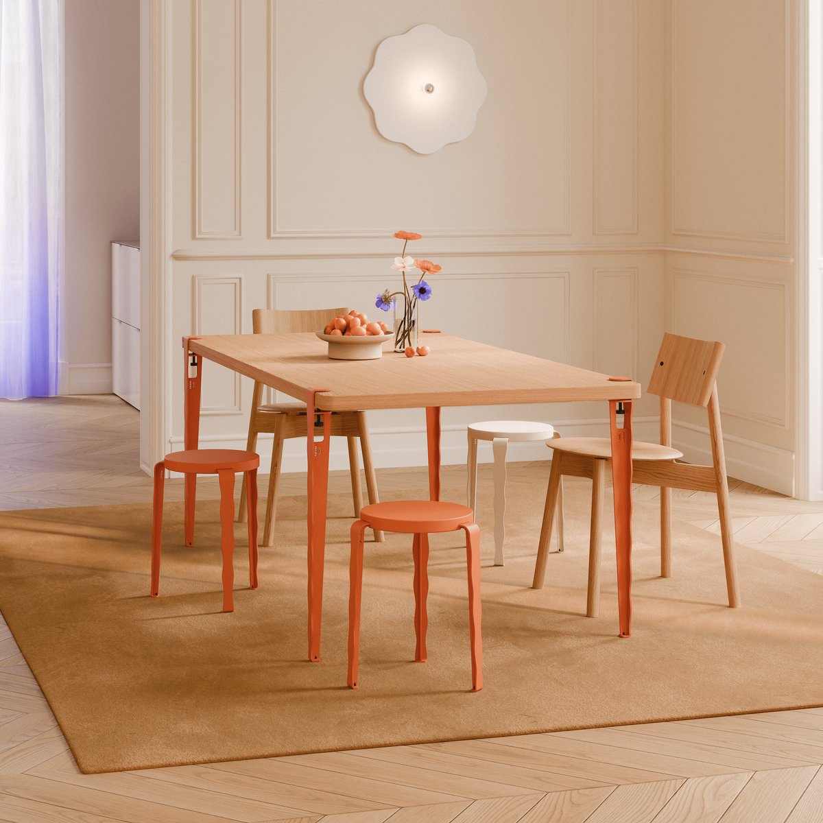 TIPTOE x UCHRONIA - Pied de table 75cm