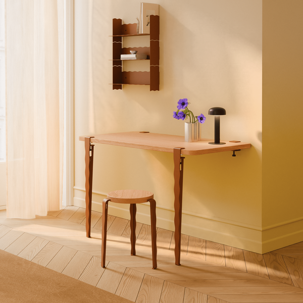 TIPTOE x UCHRONIA - Pied de table 75cm Vague