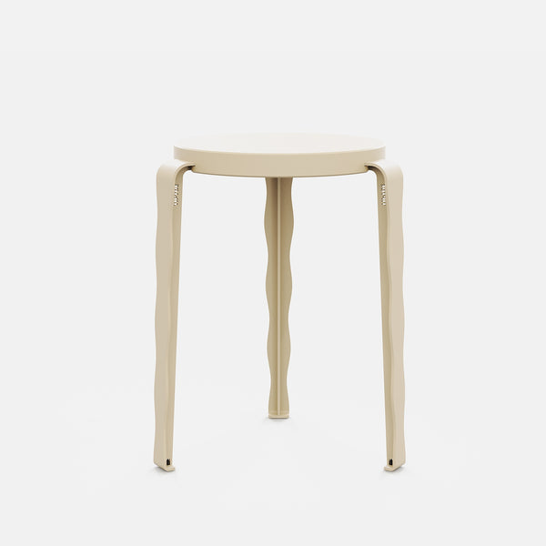 TIPTOE x UCHRONIA - Tabouret LOU monochrome Vague
