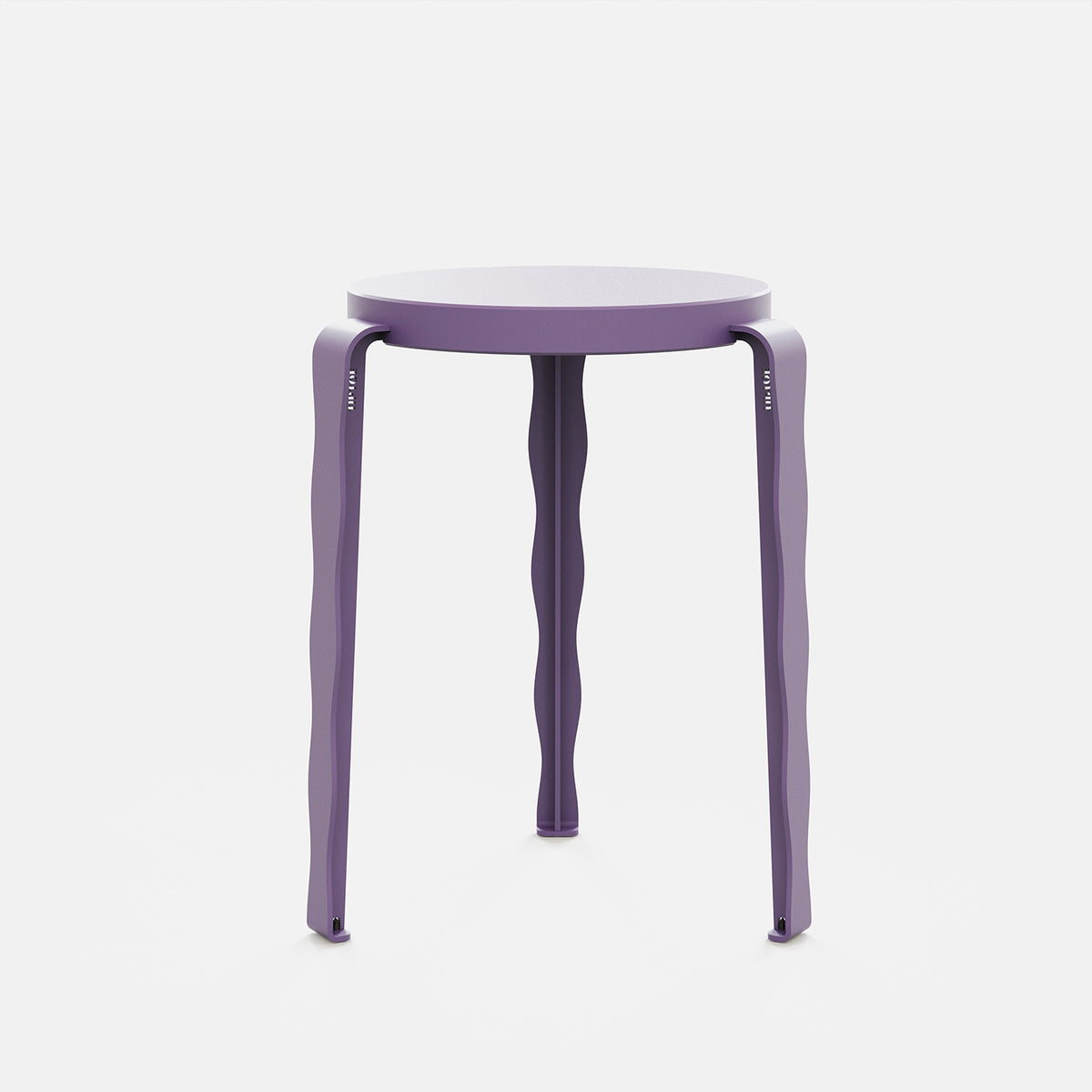 TIPTOE x UCHRONIA - Tabouret LOU monochrome Vague