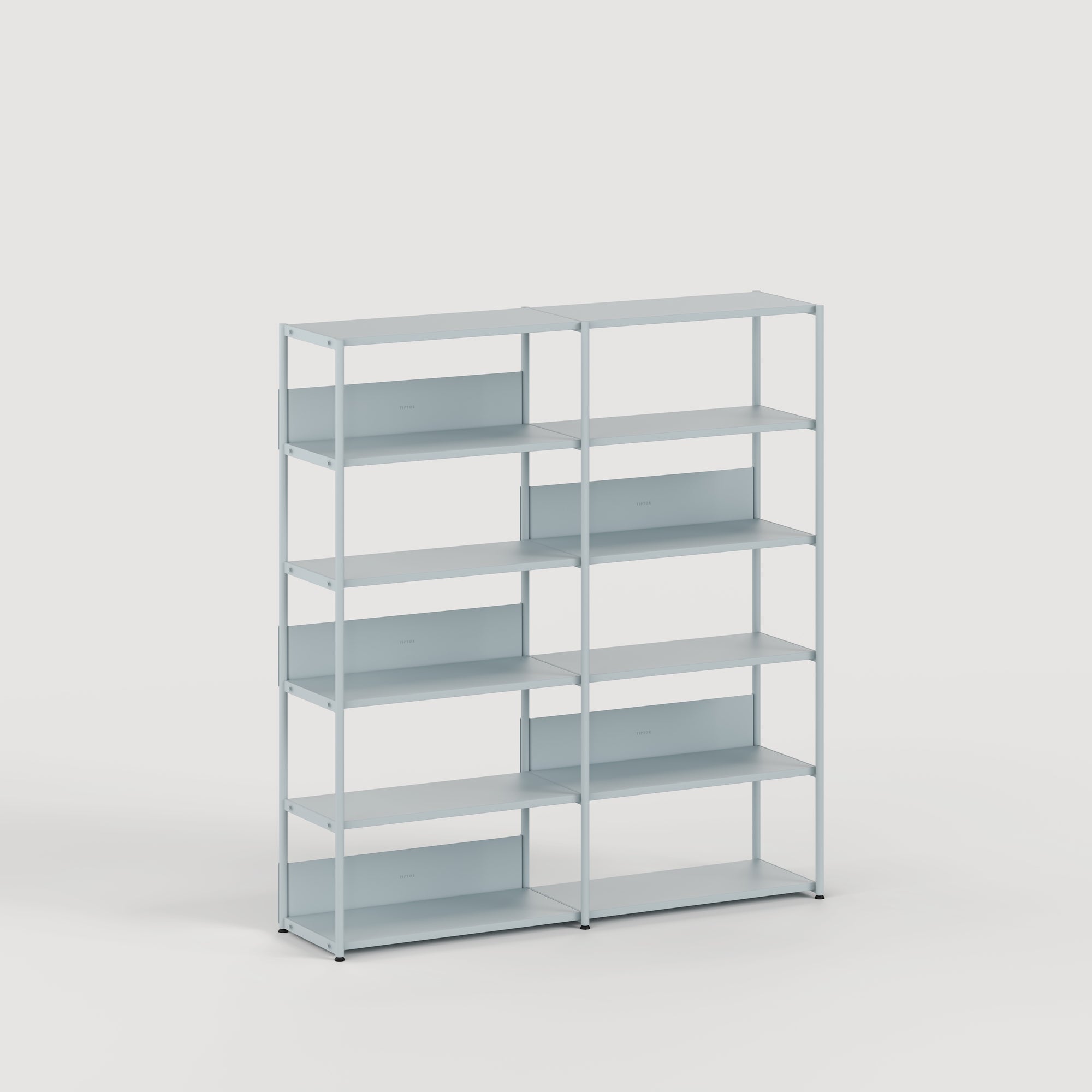 Étagère UNIT - H180 à 215 x L164cm - acier thermolaqué