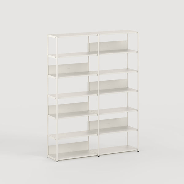 Étagère UNIT - H180 à 215 x L164cm - acier thermolaqué