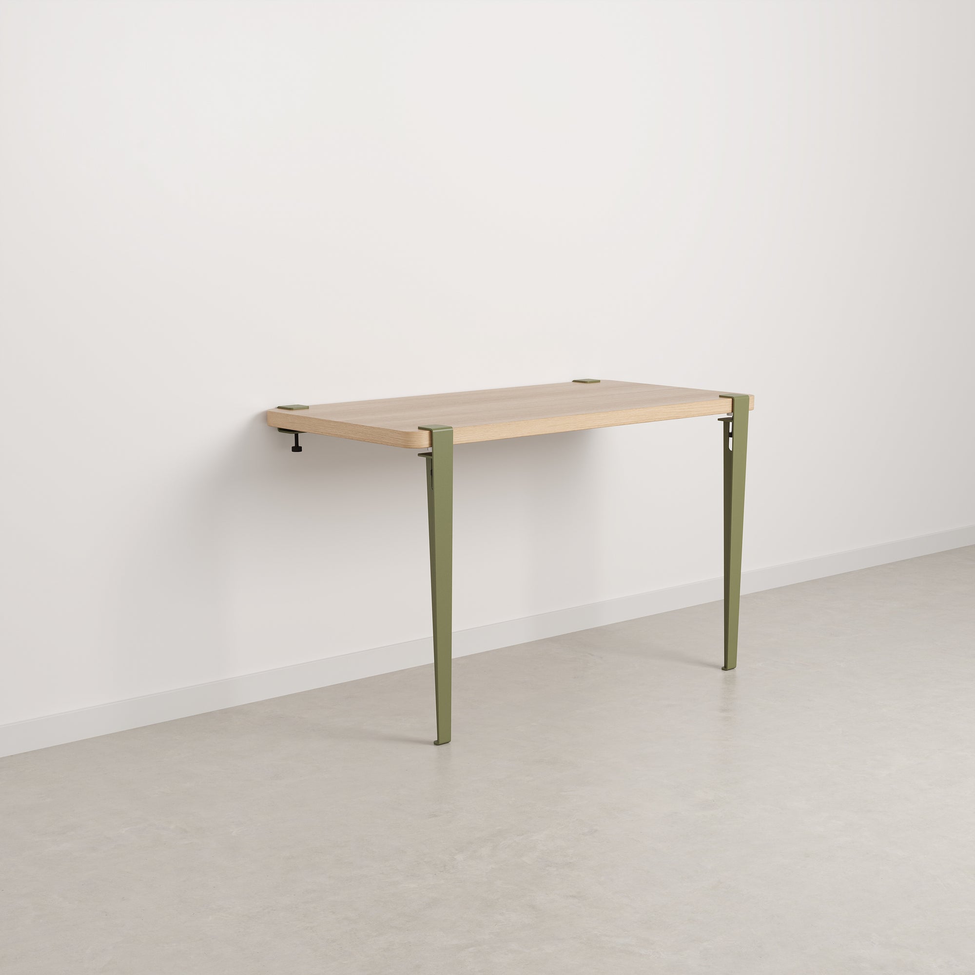 Bureau mural 2026 – bois éco–certifié - 120×60cm