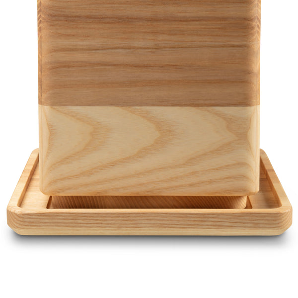 Urne Serenitas en bois massif