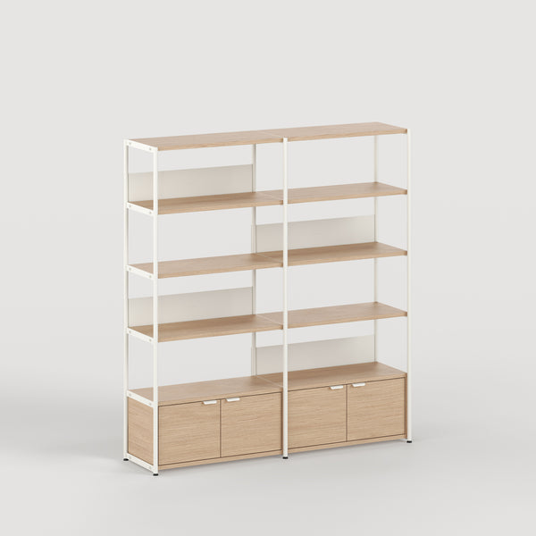 Etagère UNIT - H180 à 215 x L164cm - bois éco-certifié