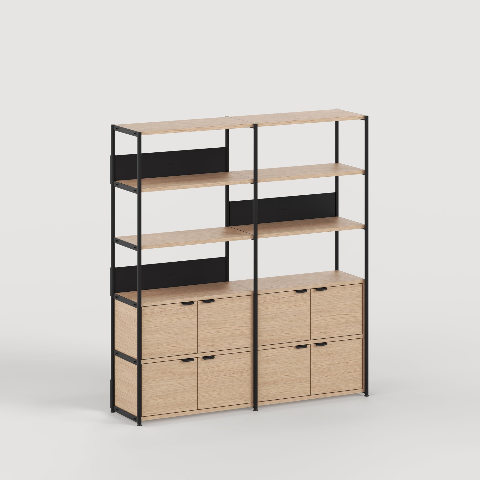 Etagère UNIT - H180 à 215 x L164cm - bois éco-certifié