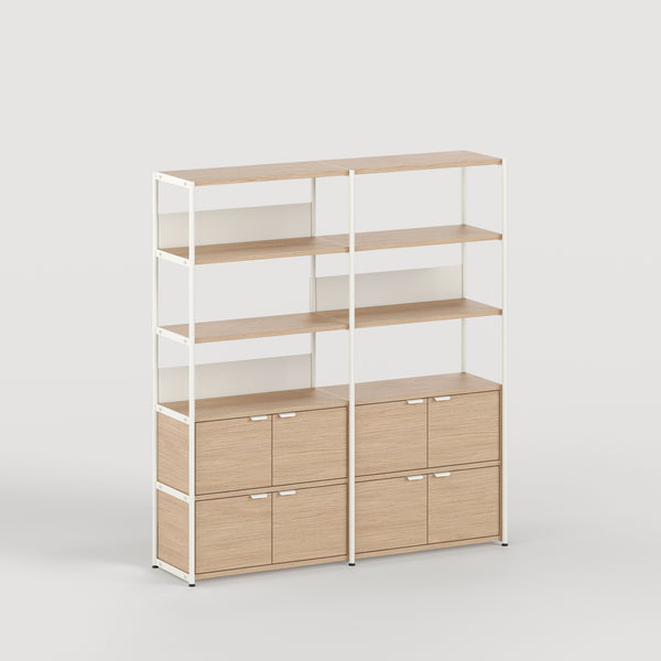 Etagère UNIT - H180 à 215 x L164cm - bois éco-certifié