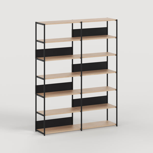 Etagère UNIT - H180 à 215 x L164cm - bois éco-certifié