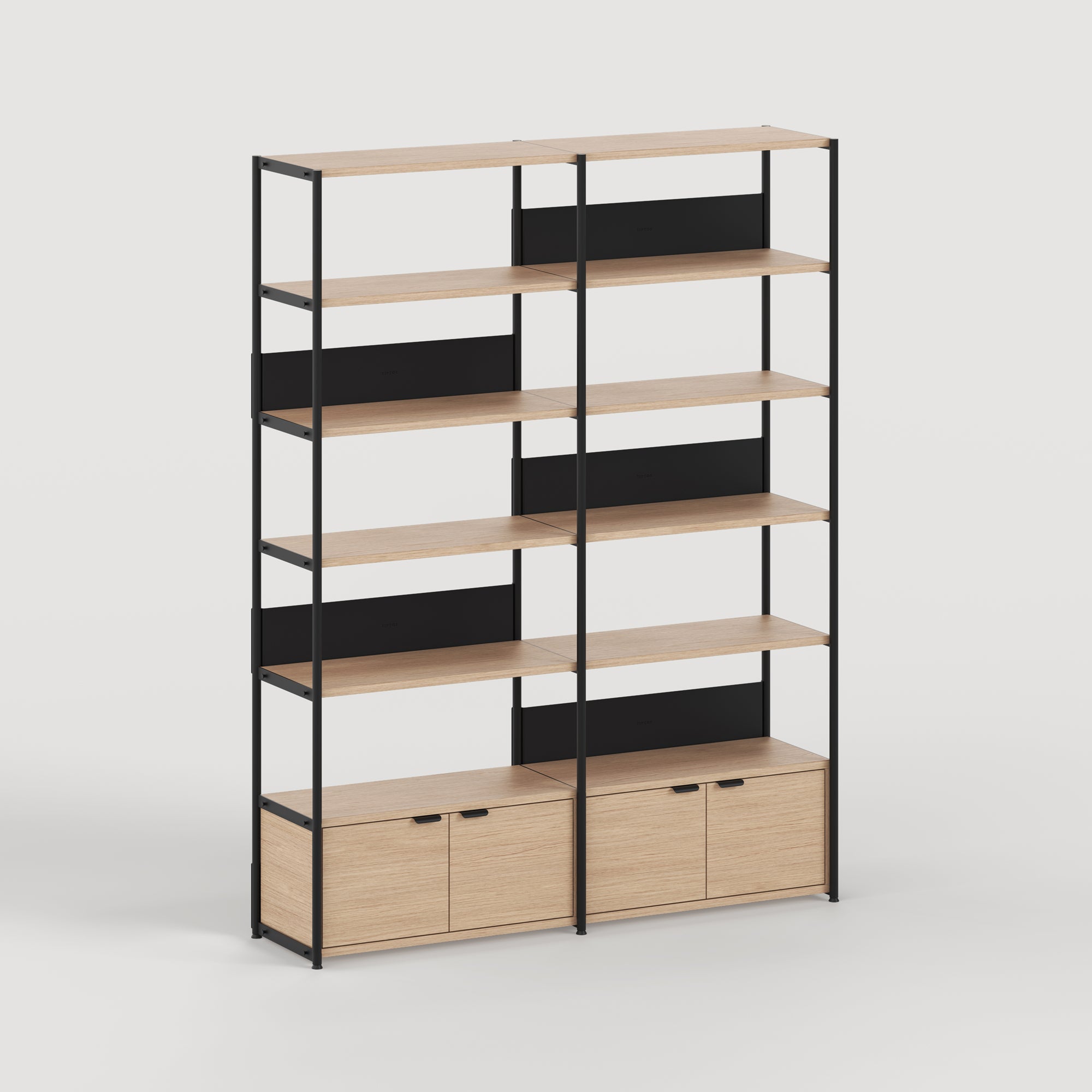Etagère UNIT - H180 à 215 x L164cm - bois éco-certifié