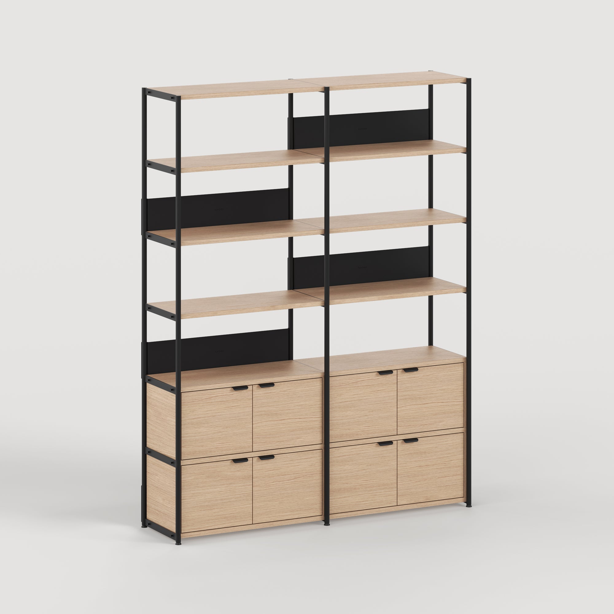 Etagère UNIT - H180 à 215 x L164cm - bois éco-certifié