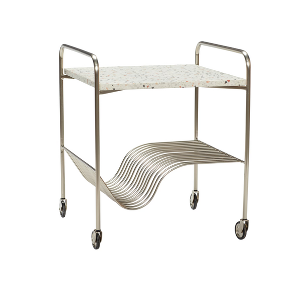 Chariot Wave terrazzo/nickel