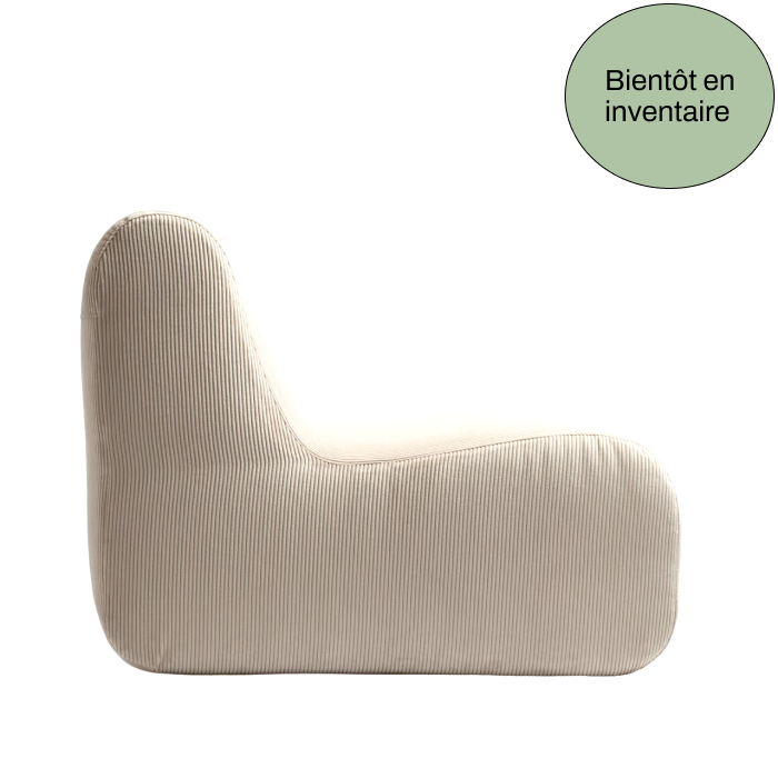 Pop-beige Fireside chair