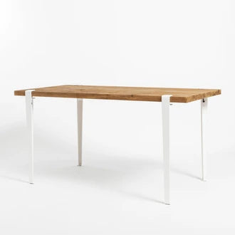 Table à manger BALTHAZAR - bois ancien recyclé - 150×75cm