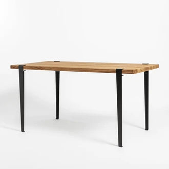 Table à manger BALTHAZAR - bois ancien recyclé - 150×75cm