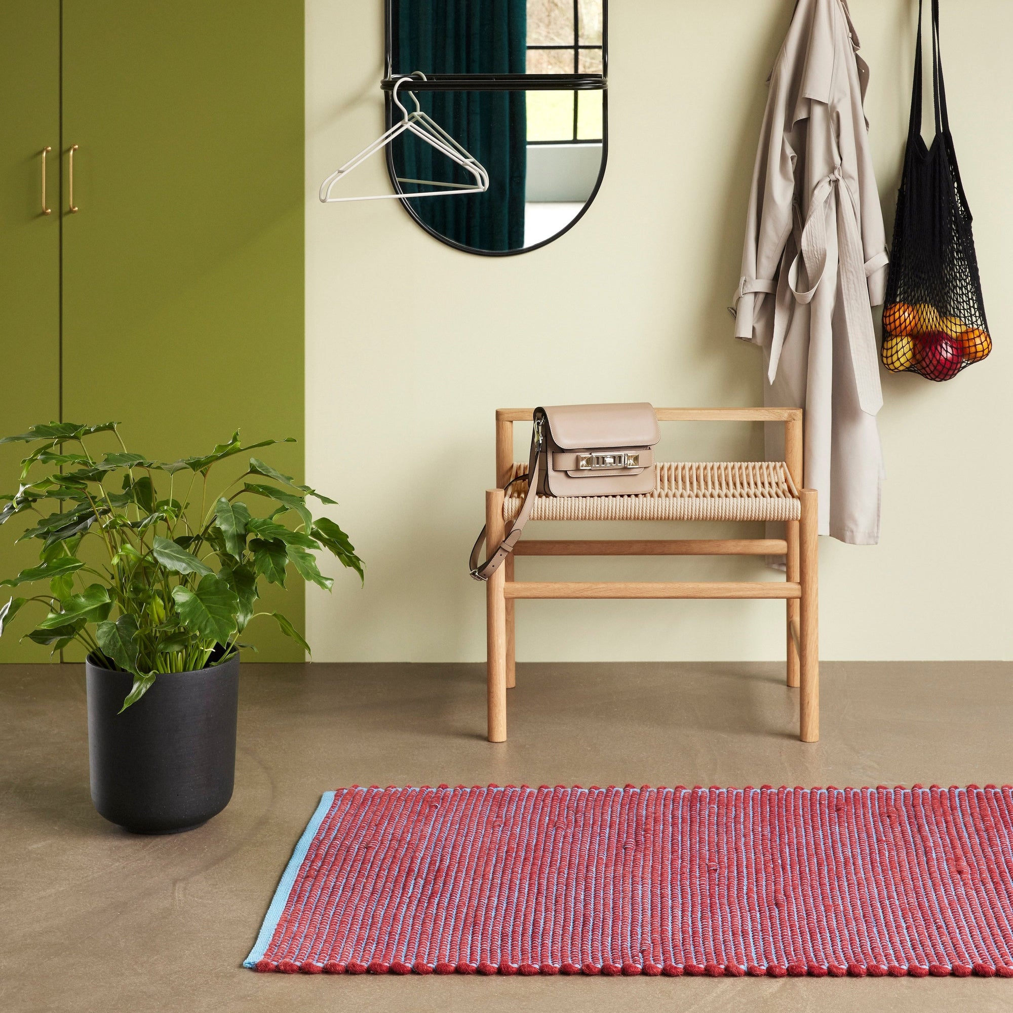 Tapis de couloir tissé Kawa