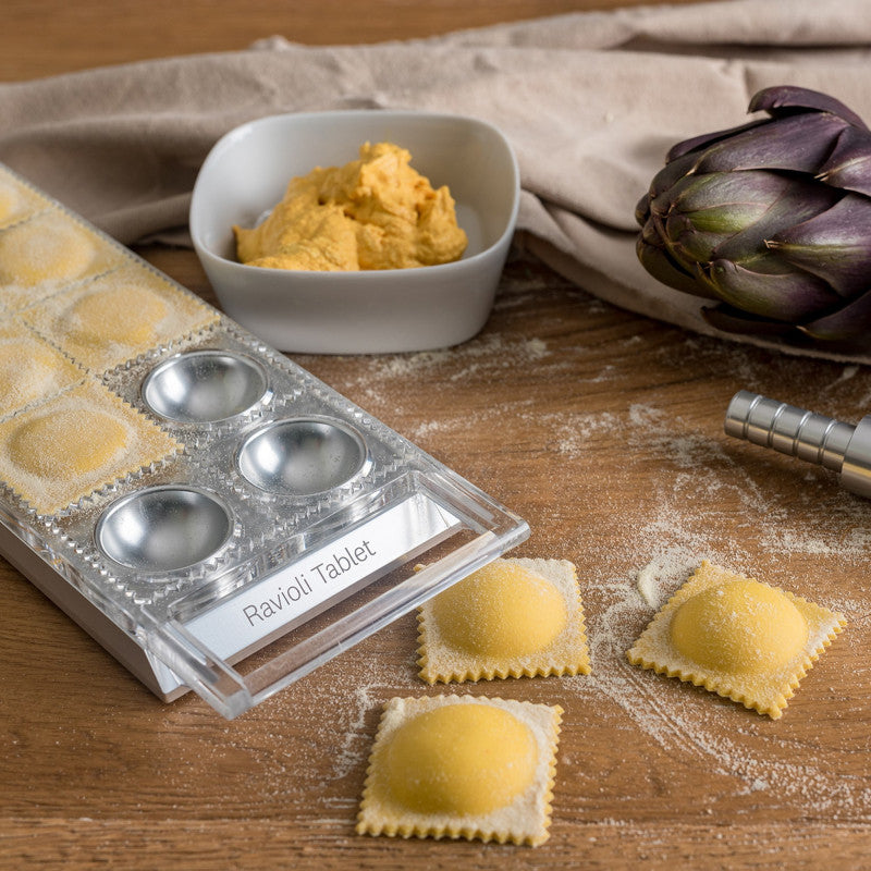 Design raviolis tablet 12 rounds