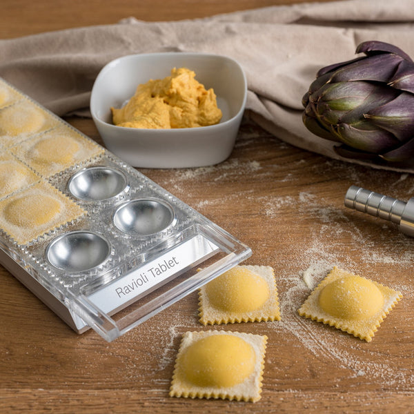 Design raviolis tablet 12 rounds